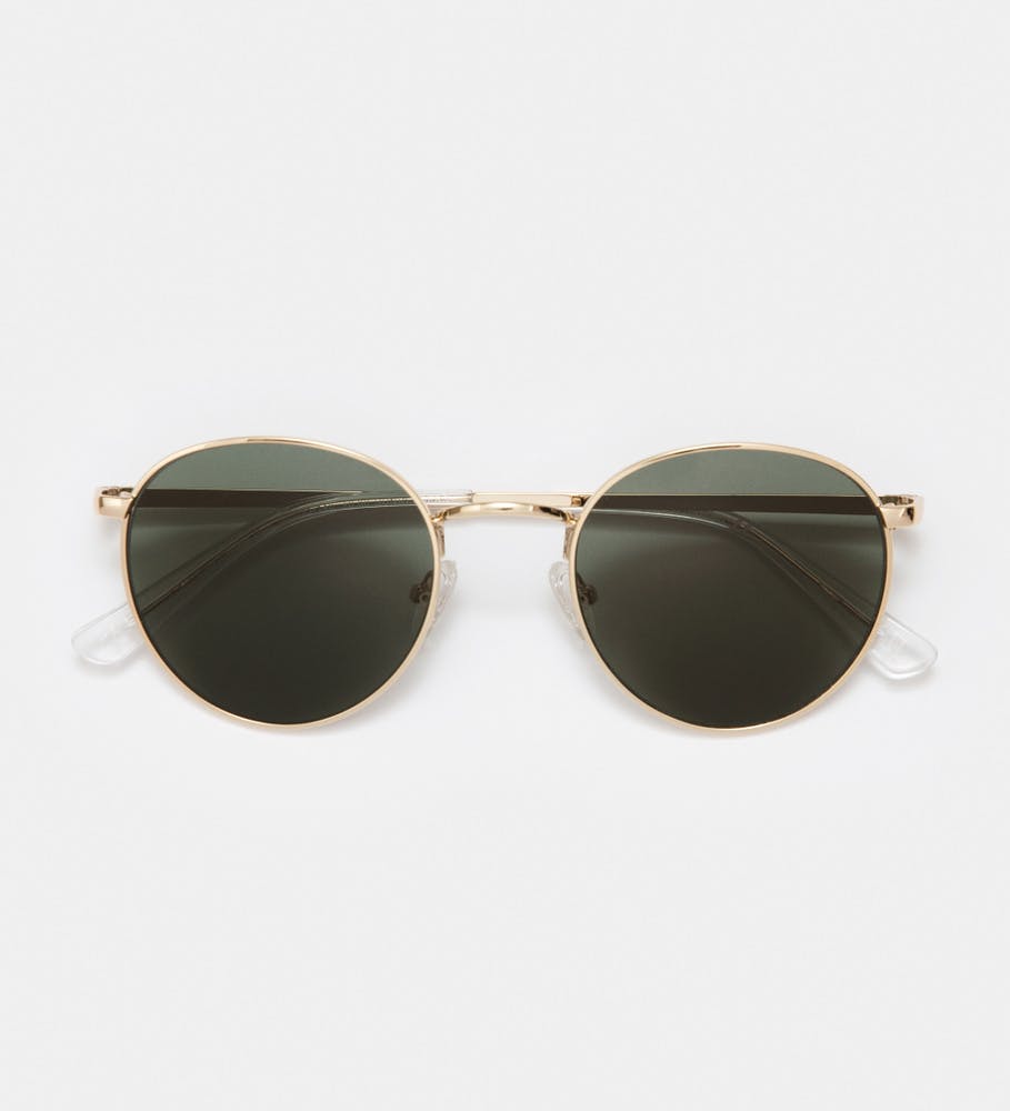 Lucy Classic Gold Sunglasses